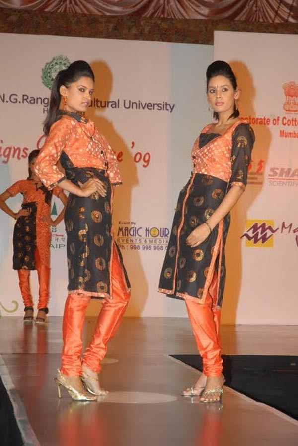 Fashion Show By N.G.Ranga University Students - 12 / 26 photos